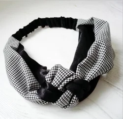 Модные украшения для волос осенняя двухцветная повязка в виде птицы