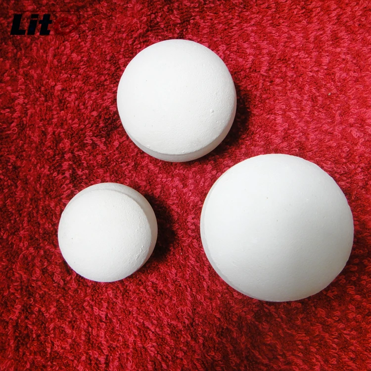 High-Purity Refractory Ceramic Balls With Competitive Prices Are Used In The Steel Industry//