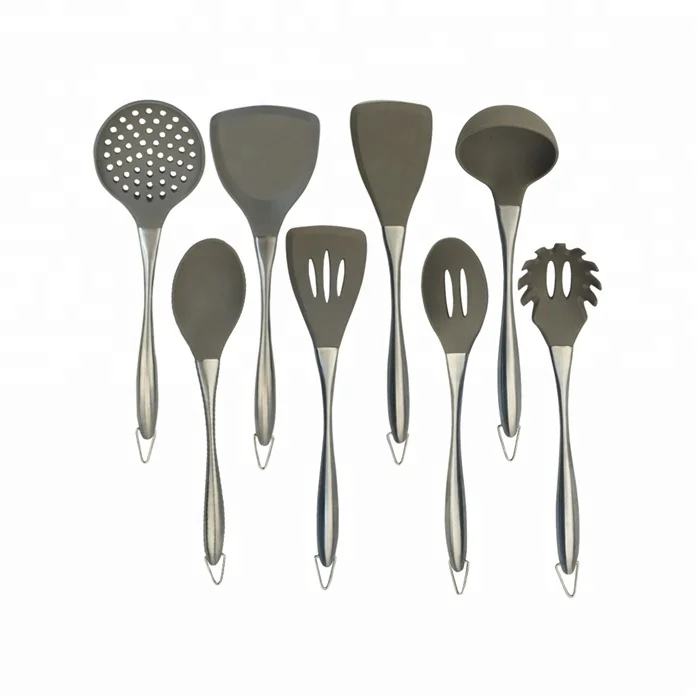 Best selling 8 piece BPA Free Kitchen Utensil Set Non Stick Kitchen Cooking Set