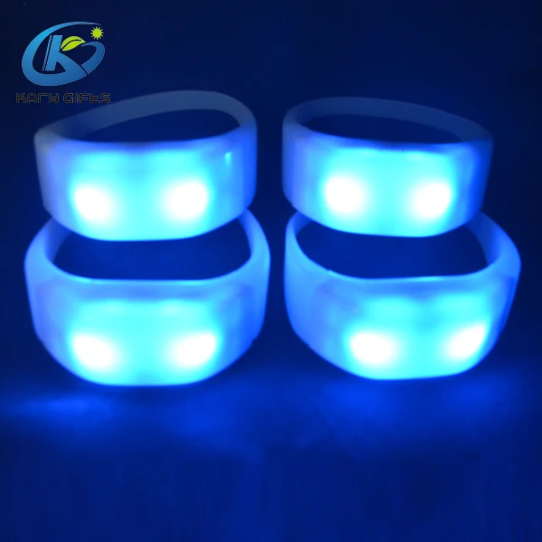 event Infrared and rfid remote control Party LED wristband