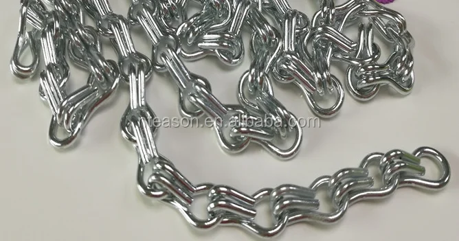 
double hook chain making machine chain link bending machine video 