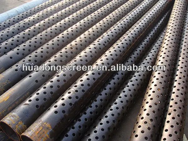 API perforated pipe / Perforated pipe for oil well drilling