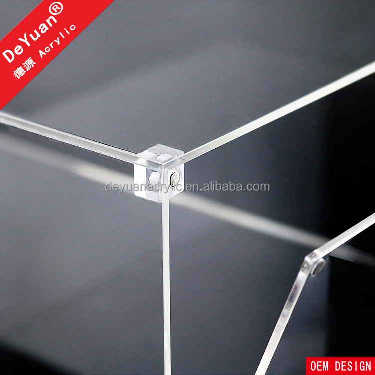 Acrylic Drop Front Shoe Box shoes storage box Shoe Display For Sneaker