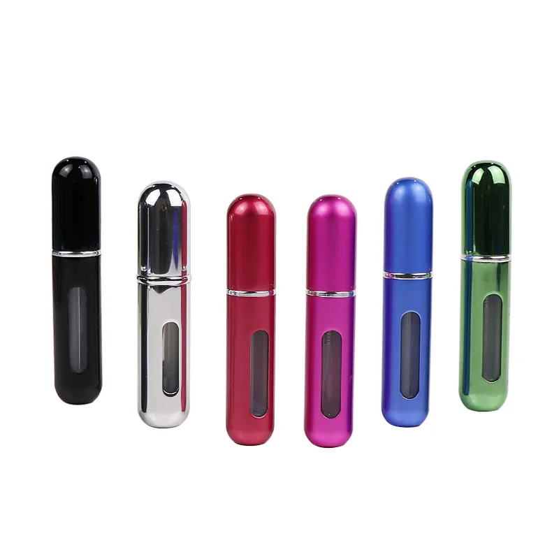 5ml 10ml 15ml 20ml 30ml Luxury aluminum refillable mini perfume bottle perfume atomizers