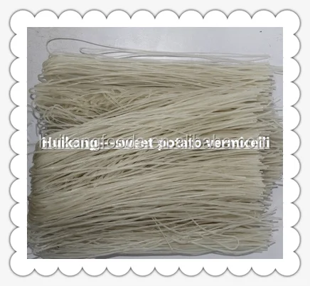 dried noodles made by sweet potato