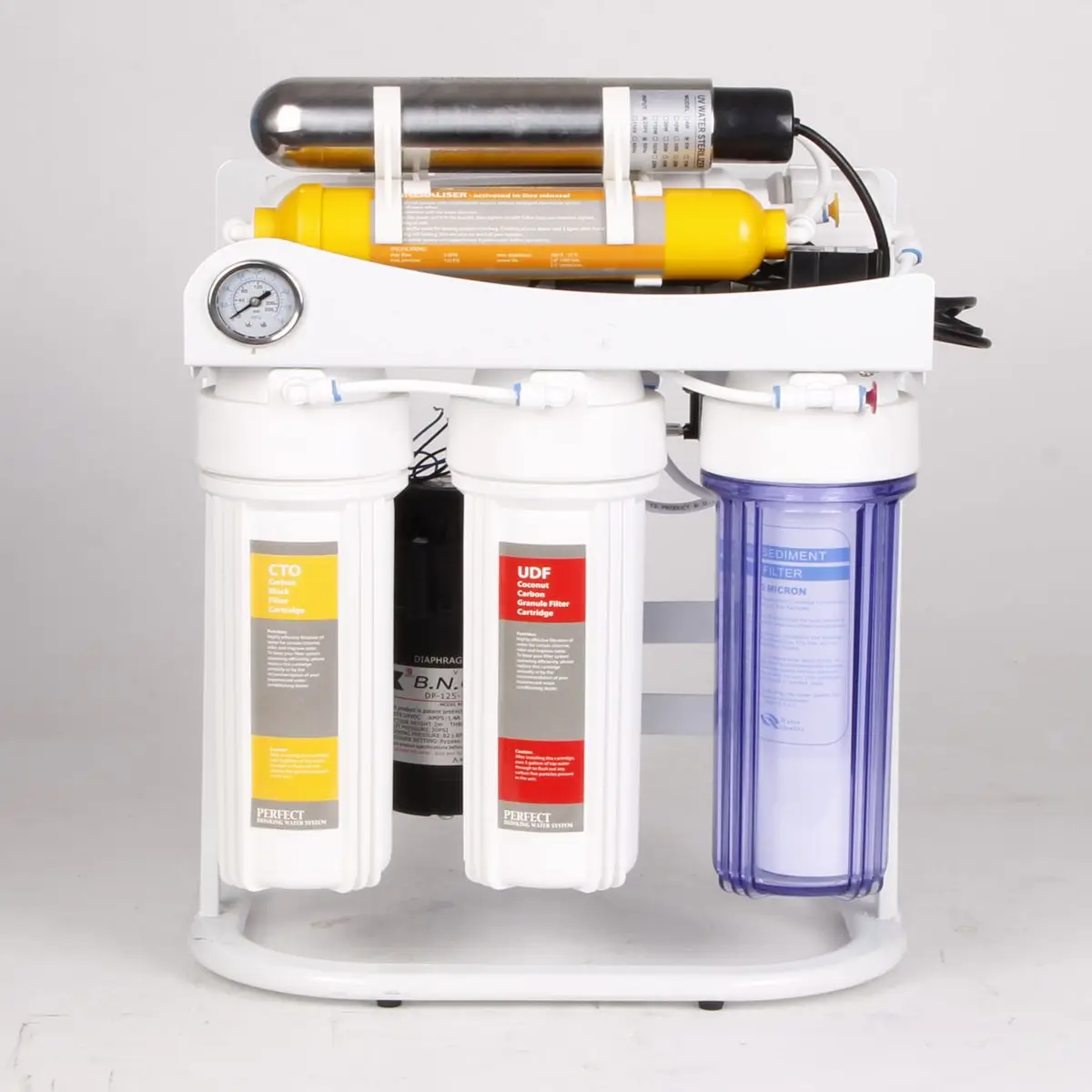 Professional Factory 50GPD/75GPD/100GPD ro purifier water osmosis ro inversa uv home