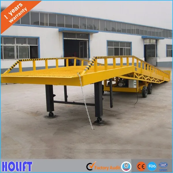 hydraulic portable adjustable car loading ramps for sale