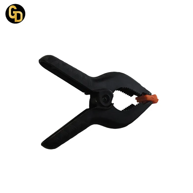 plastic nylon spring clamp plastic black spring clamp