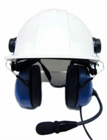 
Noise canceling Ear Muff headset for 2-way radio 