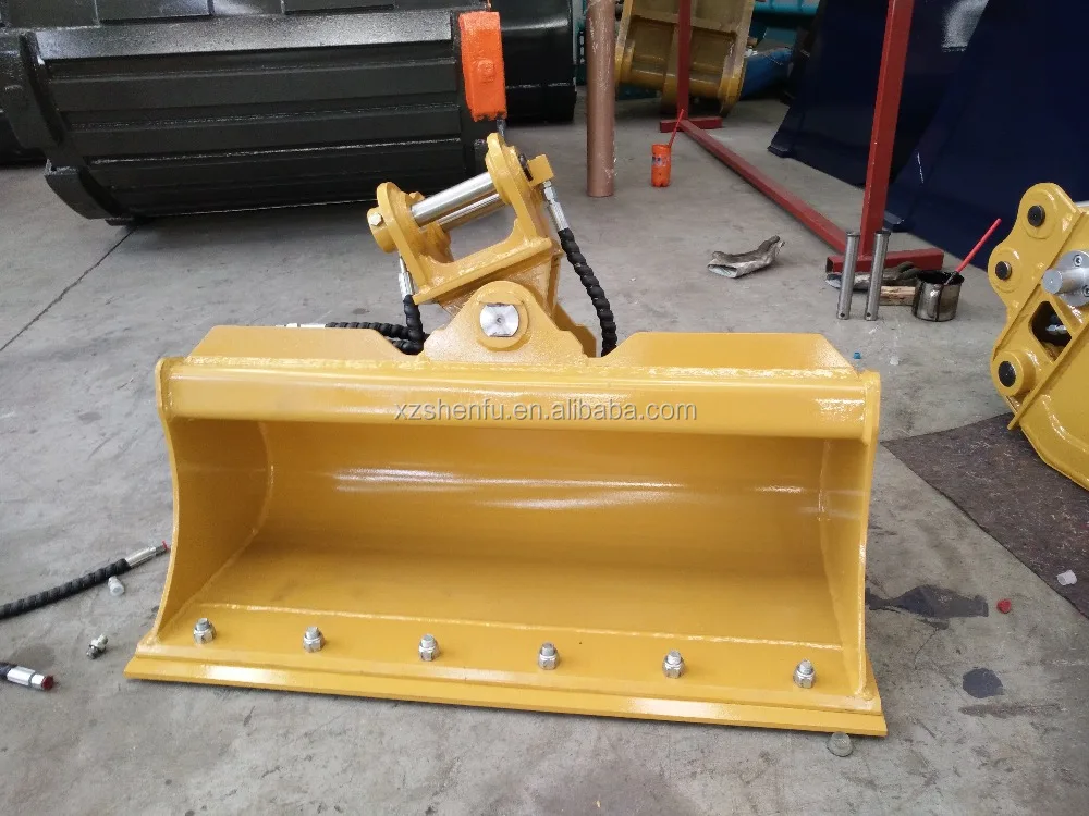 Excavator Attachments of 1.5 Ton Mini Excavator Machine Tilt Bucket for Sale