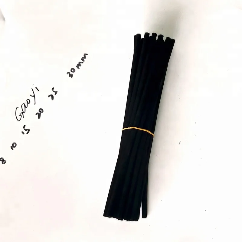 wholesale 10000pcs 4mmx20cm 4mmx20cm black rattan sticks