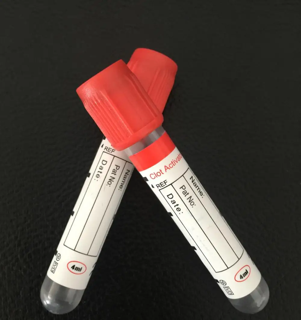 
Vacuum blood collection clot&activator tube(CE/ISO) 