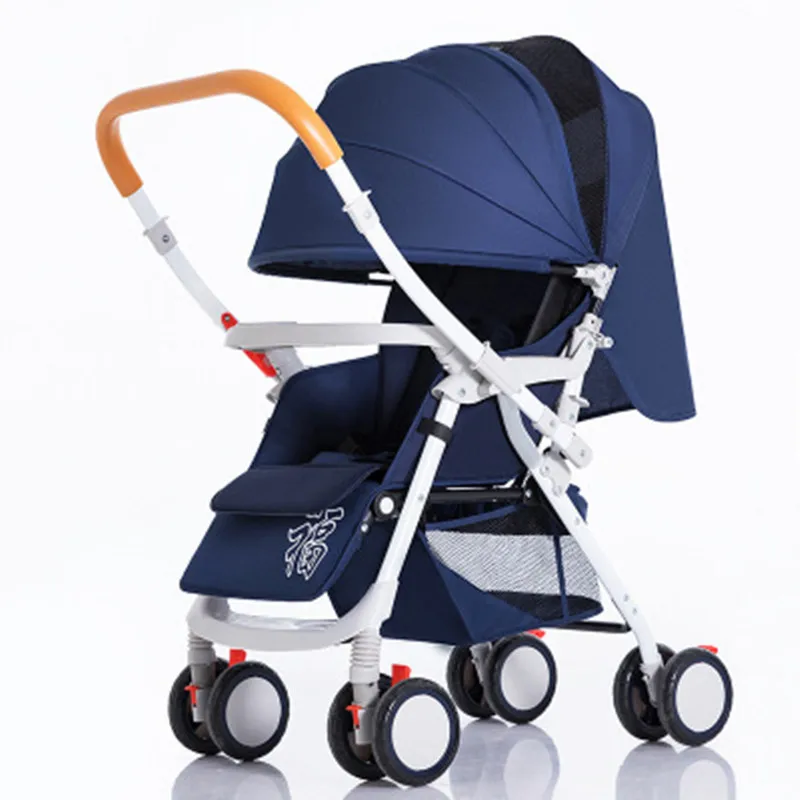 OEM portable folding can sit can lie two-way cart umbrella baby stroller for BB