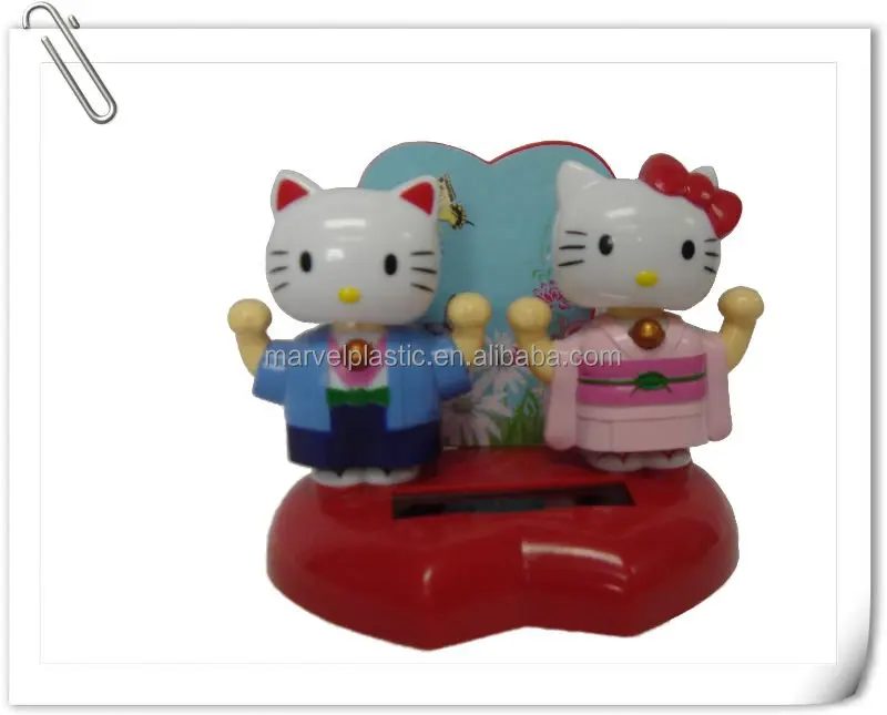 
solar animal figure moving parts ABS toy decoration 