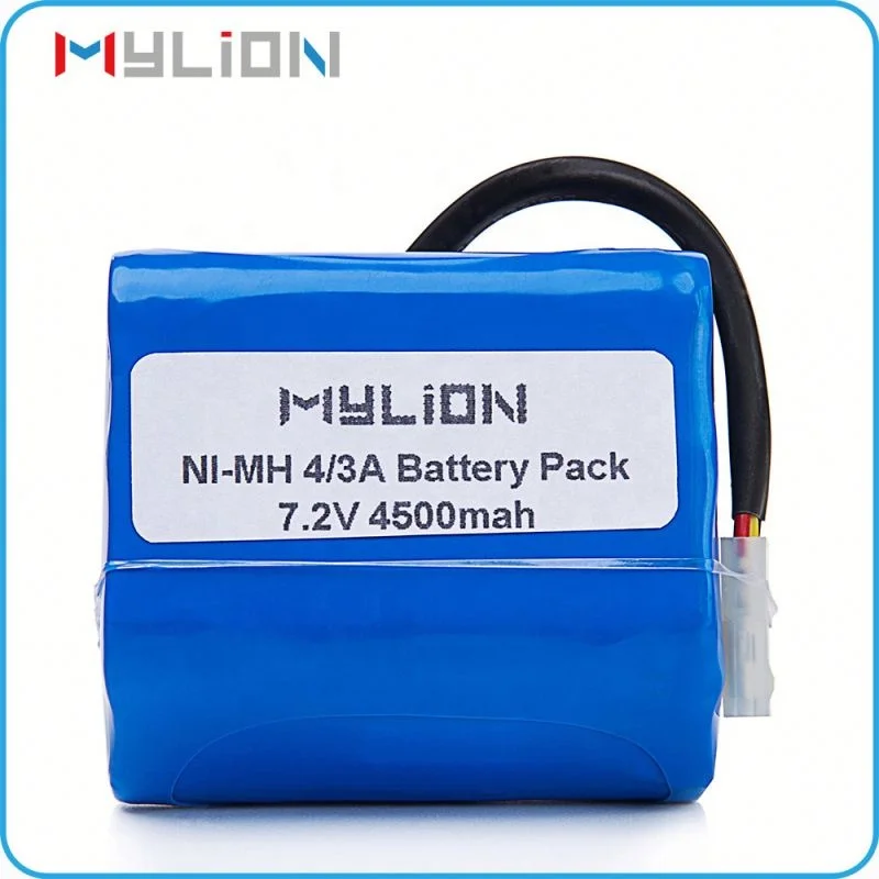 Vacuum cleaner nimh battery pack 4/3A 4500mAh 7.2V rechargeable NIMH pack batteries