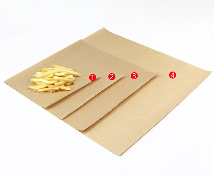 
chicken burger food packaging wrapping paper wholesale,Greaseproof printing logo paper with PE 
