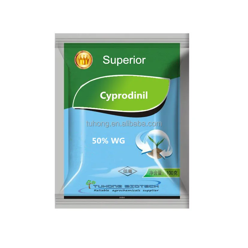 
Cyprodinil 50% WG Fungicide 95% TC Cyprodinil 50% wdg Insecticide 