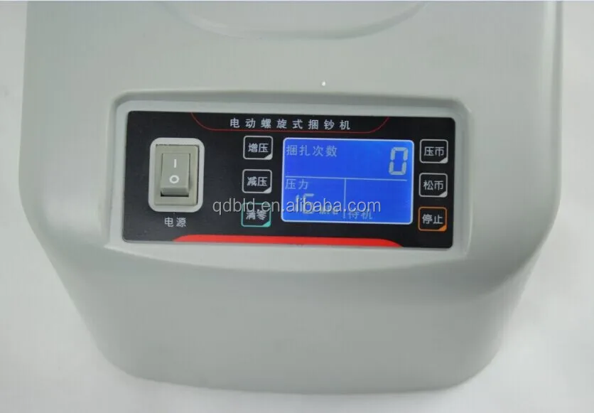 banknote currency binding machine binder