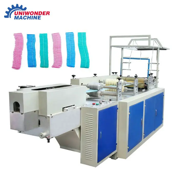 
New technology automatic high output bouffant cap making machine 