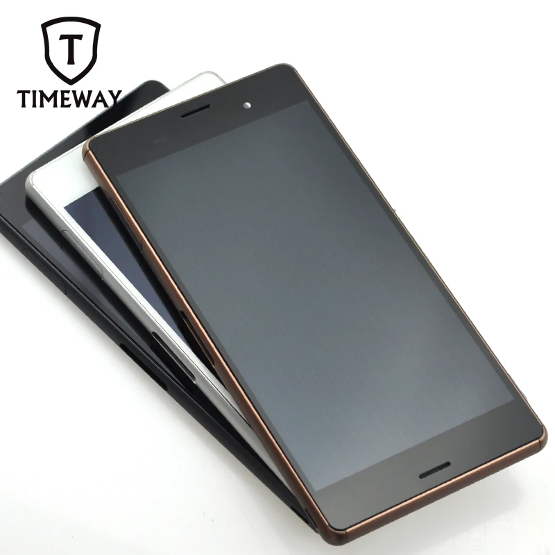  Цена по прейскуранту завода матовое покрытие для Sony Xperia Z3 Компактный ЖК-экран рамка оригинальное качество L55T D6653 D6603 D6633