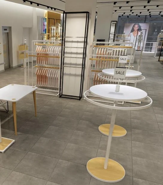 LUX Customized Wholesales Fashion Design Children Clothing Store Furniture For Kid Shop