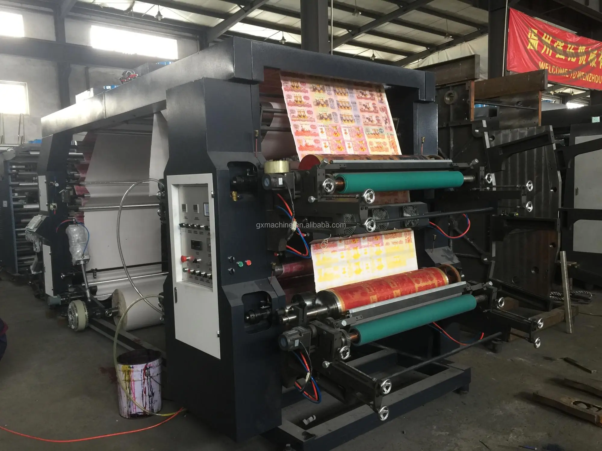 
paper flexo / flexographic printing machine 