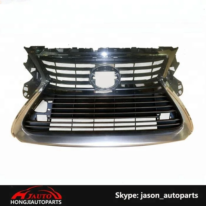 Body Kits For Lexus ES350 ES300 2016 2017 Front Grill Grille Assembly with Chrome Moulding