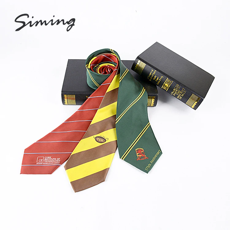 Новый стиль, низкая цена, индивидуальная форма, галстук с вышитым логотипом