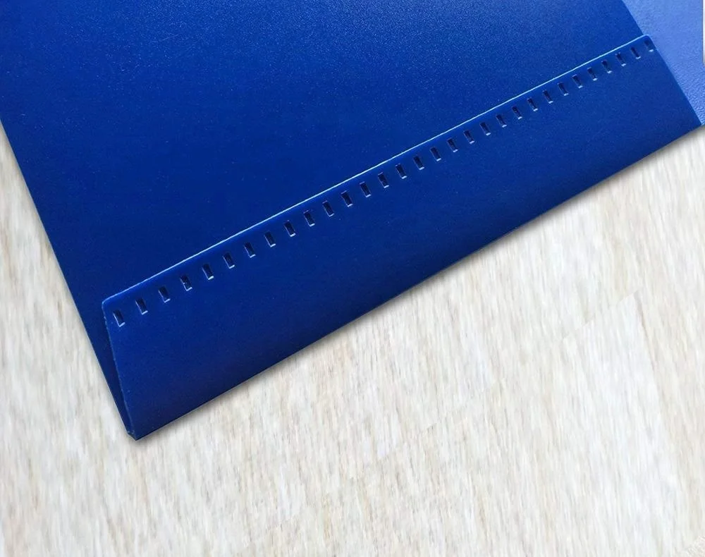 A4 legal size PP Plastic Folders with Pockets and Prongs, Heavy Duty Folders with Brads