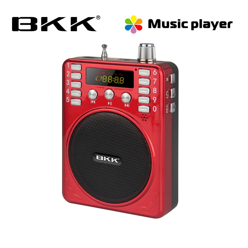 Wireless Mini Amplification Portable Voice Amplifier with TF Card (K207BT)