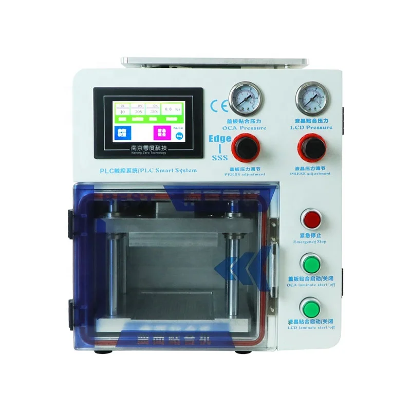 Universal Edge Lcd Screen OCA Glass Lamination In Frame Lamination Machine For Samsung