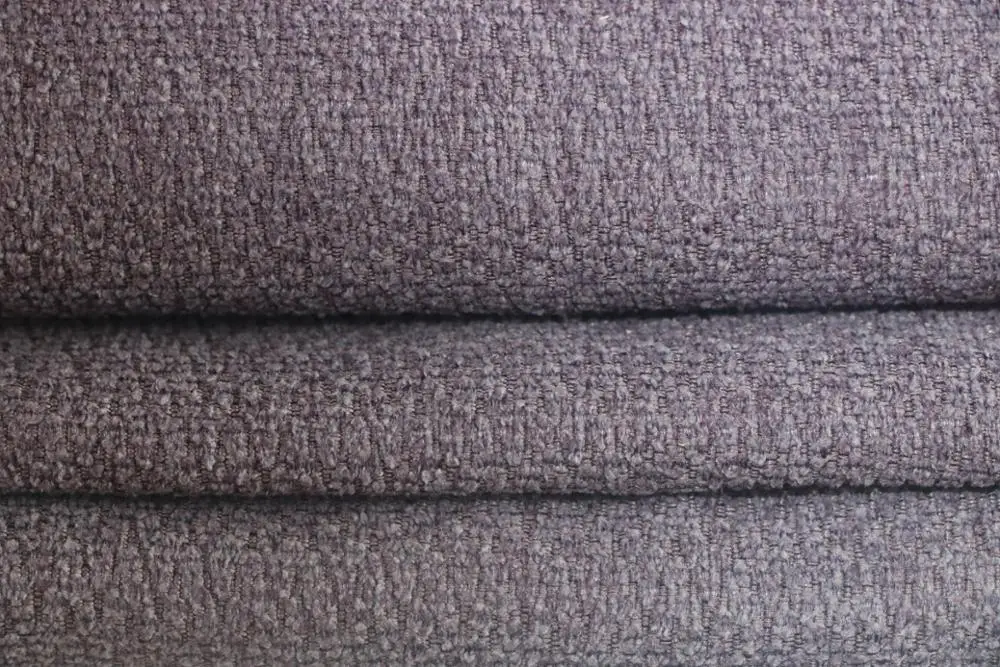 
Good quality purple cationic dyeable polyester crepe fabric for making shoes 