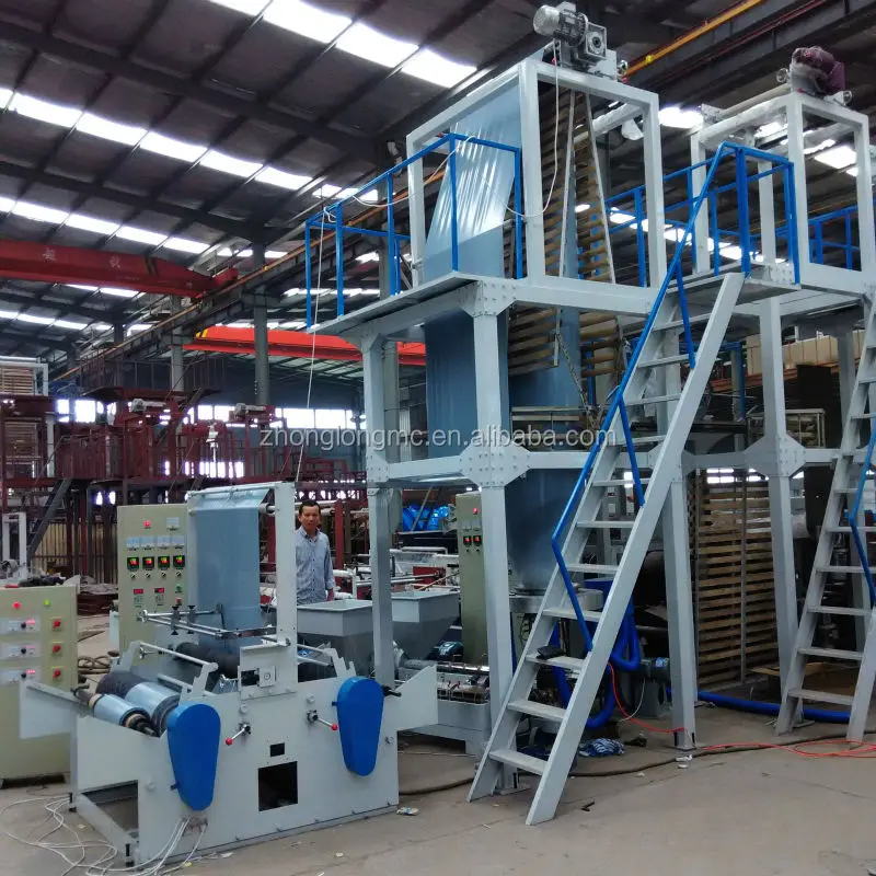 
NYLON plastic bag film blowing machine 