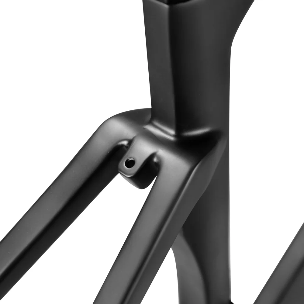 
T700 1.25-1.125 tapered fork BB386 toray carbon fiber road bicycle frame 