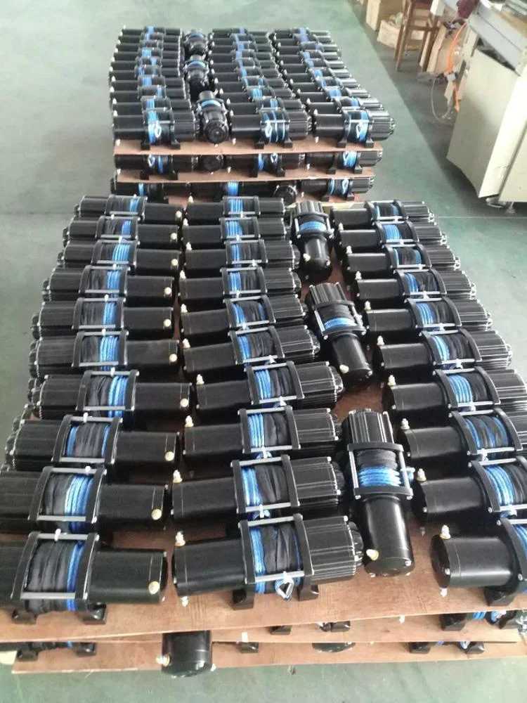 XINQI 12V 3000LBS Anchor Electric Winch For Car Truck Trailer SUV UTV ATV Boat With 5 Ton Electric Winch