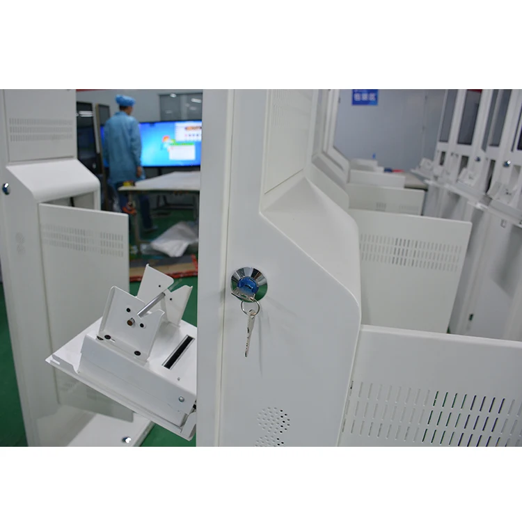 Self Order POS Solutions 21.5 Inch Capacitive Touch Display Self-Ordering Kiosks For Restaurants