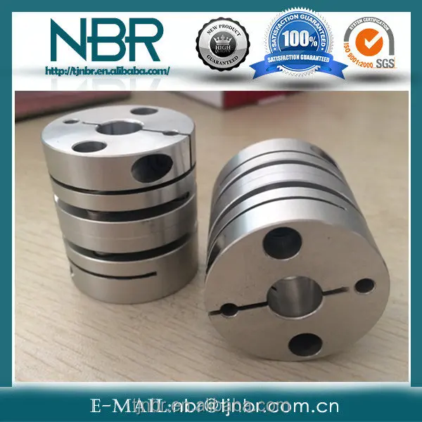 disc type dive shaft clamp coupling for servo motor