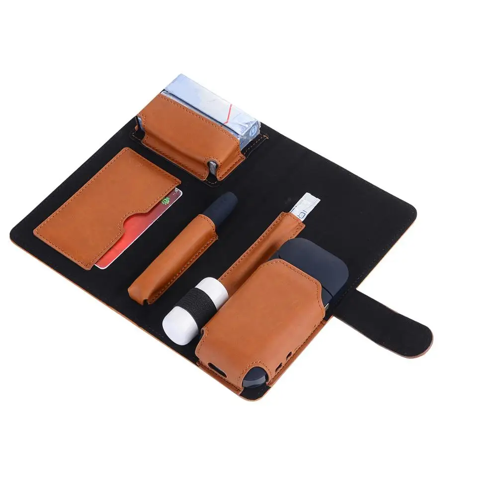 
New Arrival Electronic Cigarette Carrying Case for IQOS Multi-function Scrub Pouch Bag for E-Cigarette 