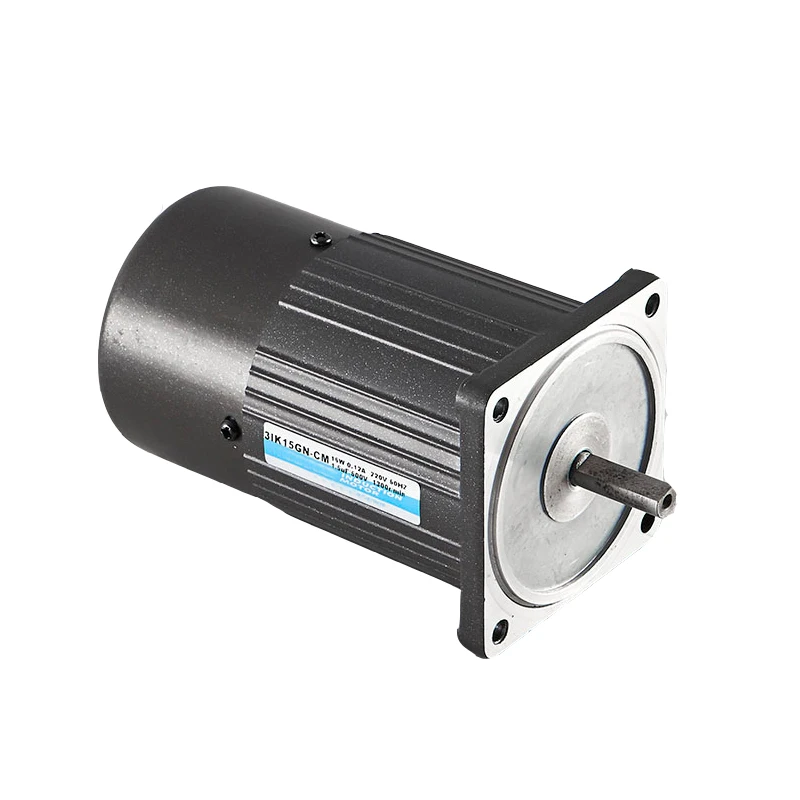 90mm 40w single phase and three phase induction ac geared magnetic brake motor