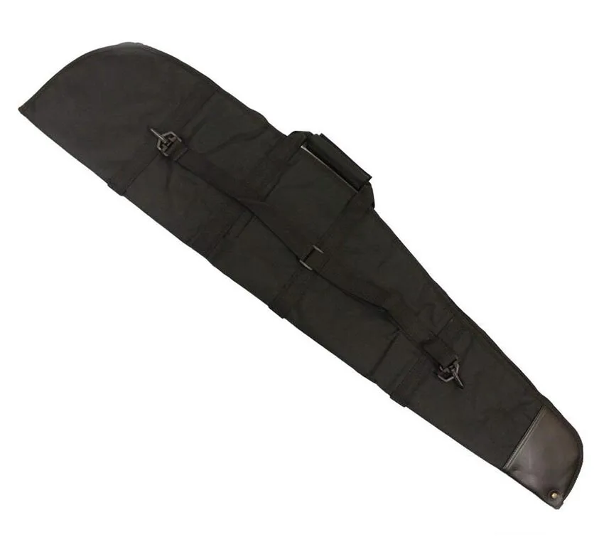 Wide Padded Rifle Gun Bag Carry Slip Case Air Shooting Detachable Shoulder Strap