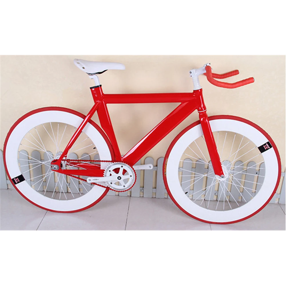 
2019 China shining popular Fixed Gear Bike 700C Fixie frame Aluminum rim Bike 