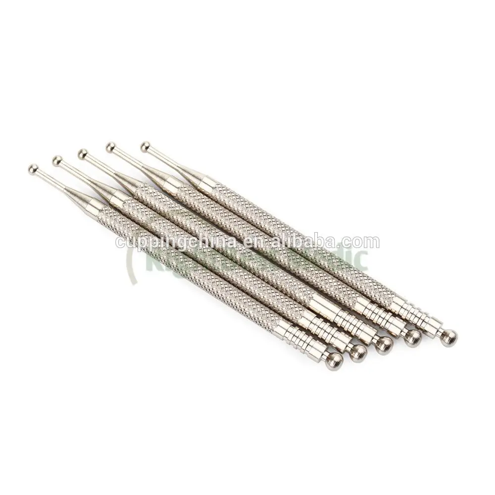 
Portable auriculotherapy auricular point locating Round-headed acupuncture ear probe Facial Beauty Roller for healthcare 
