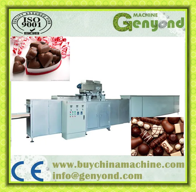 Автоматическая машина для производства конфет с шоколадным покрытием