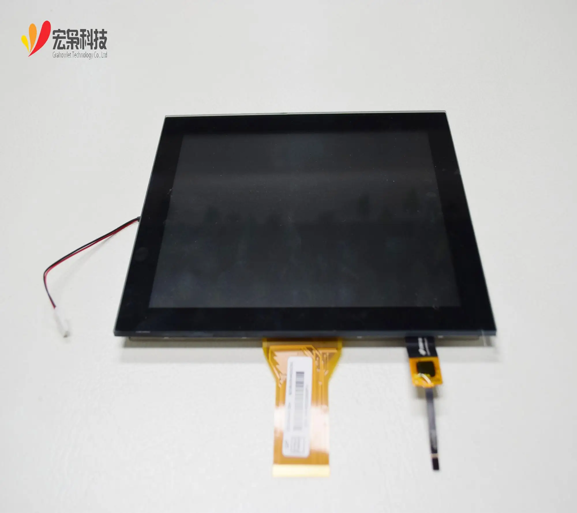 Водонепроницаемый USB/IIC 10 точек касания 8 дюймов емкостный сенсорный tft сенсорный ЖК-экран модуль с RGB интерфейс