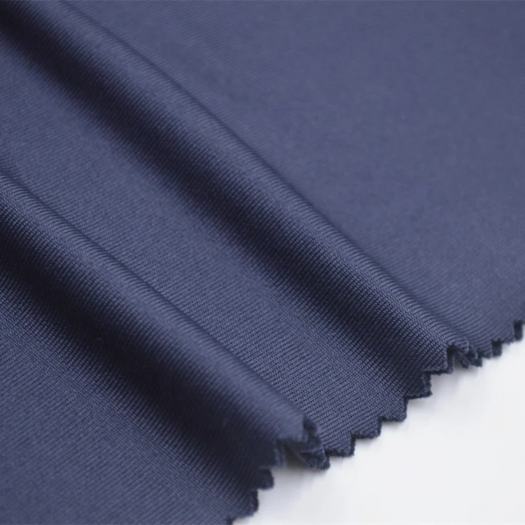 High Quality knit elastic french terry activated bamboo charcoal fabric