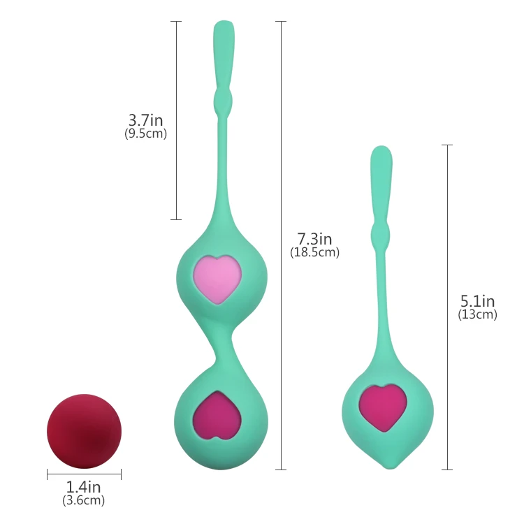 WINYI Online Shop Sale Different Weights Kegel Ben Wa Ball Set Vaginal Tightening Pelvic Floor Exerciser Kegel Ball For Women