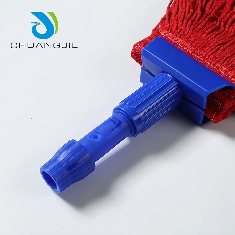 Practical detachable red household wet mop head refill