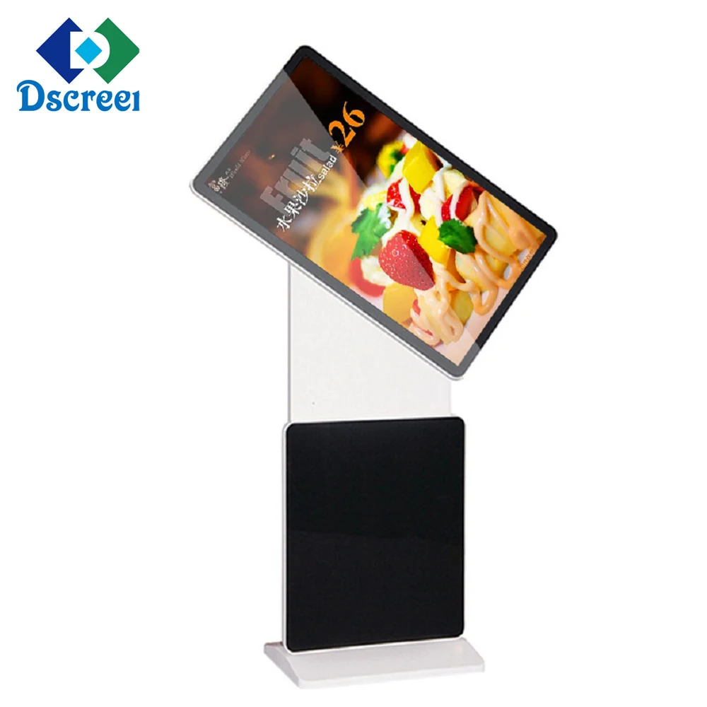 43 'Вертикальная вращающаяся цифровая вывеска P 1080 p ЖК-реклама дисплей с цифровой информационной панелью