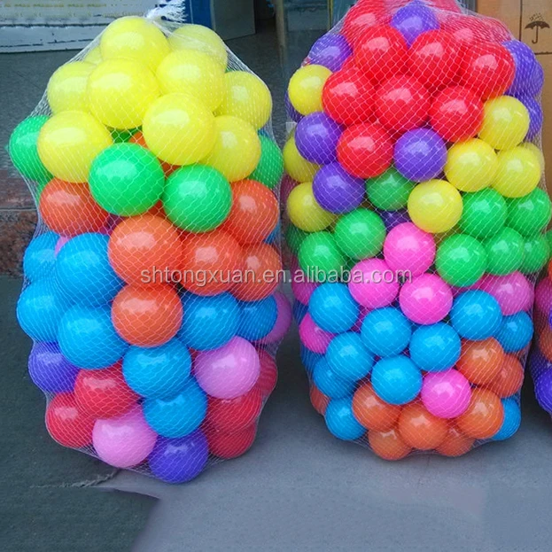 
Colorful Soft Pit Ball/Ocean Ball/Plastic Swimming Pool Ball 