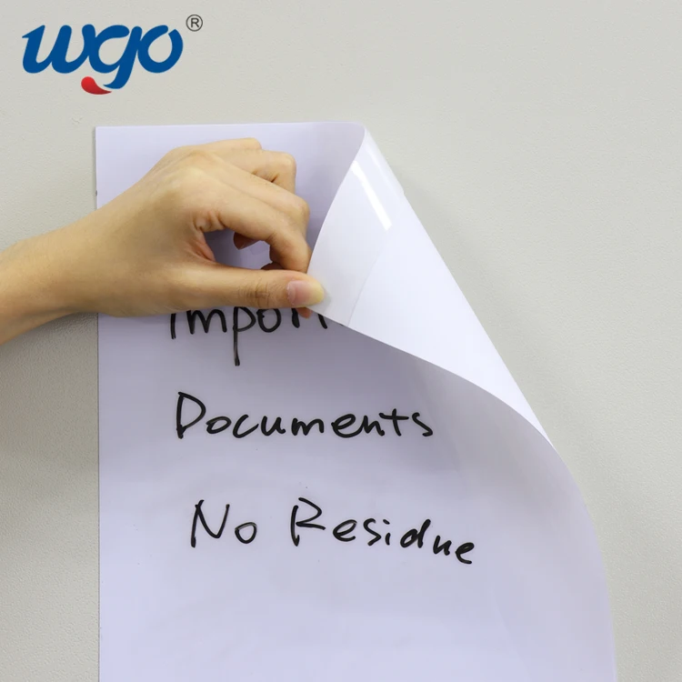 Classroom sticky movable dry erase adhesive school white board to do list note writing pad sticker fridge magnet calender